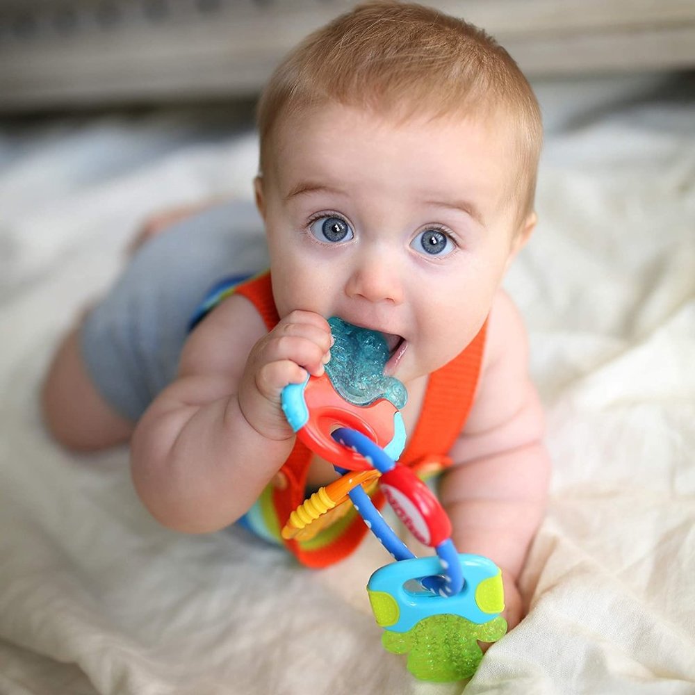 NUBY Ice Gel Teether Keys  NEW in Package